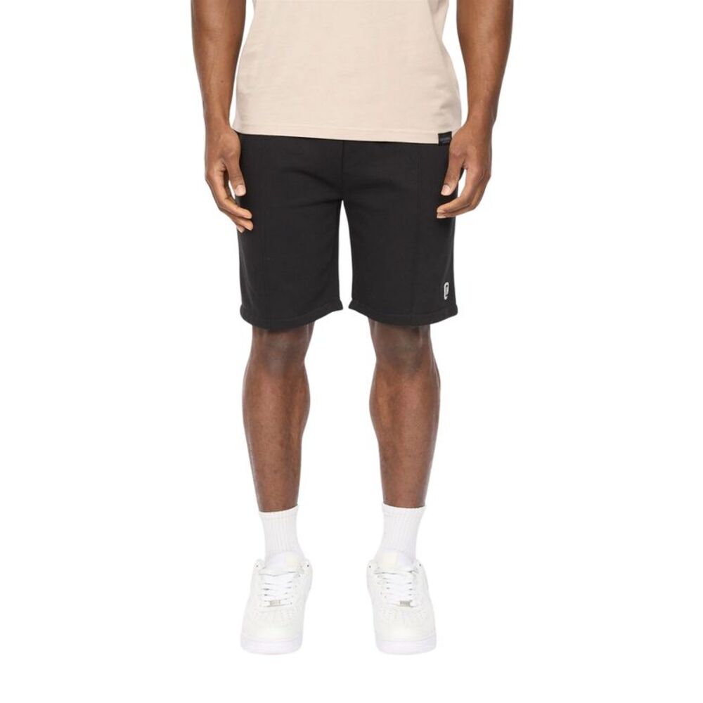 Crosshatch Mens Bardon Casual Shorts / Black